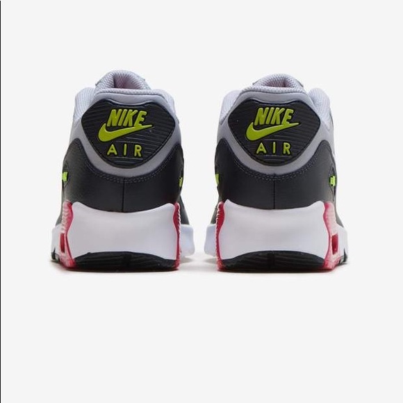 Nike Air Max 90 Lether (GS) Pink Grey - Picture 3 of 3